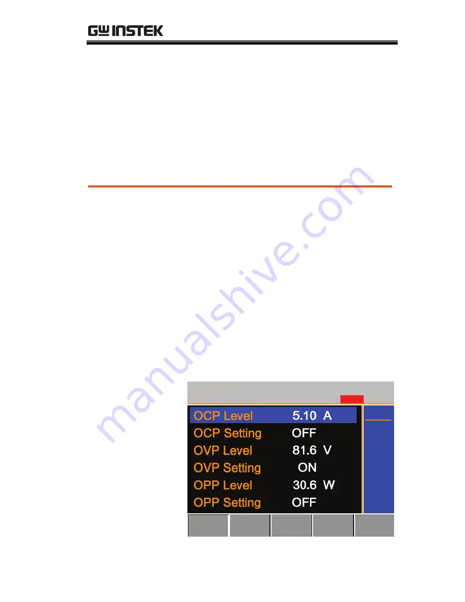 GW Instek PEL-2000 Series User Manual Download Page 79