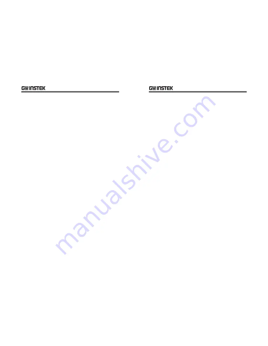 GW Instek SPD-3606 User Manual Download Page 3