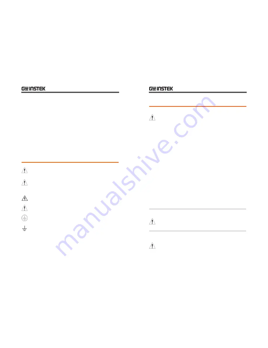 GW Instek SPD-3606 User Manual Download Page 4