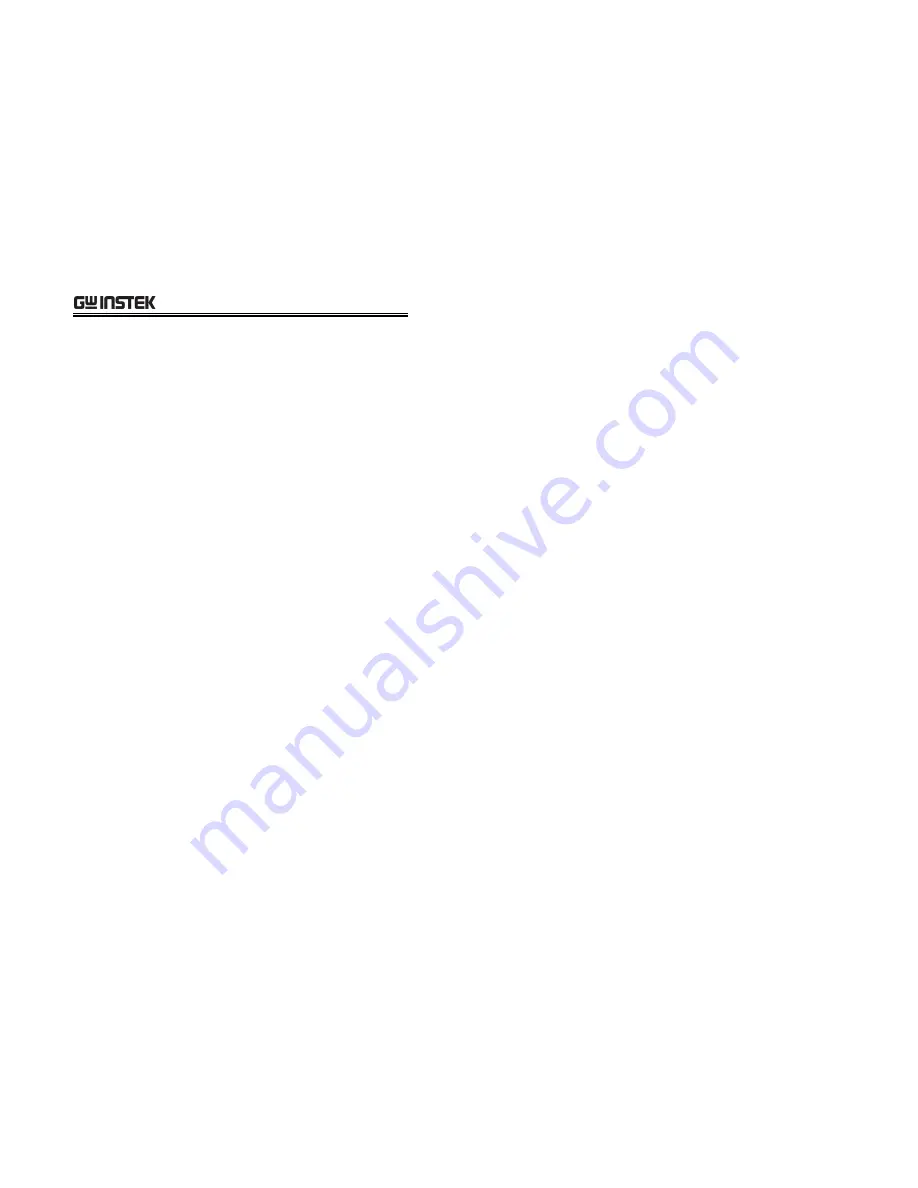 GW Instek SPD-3606 User Manual Download Page 33