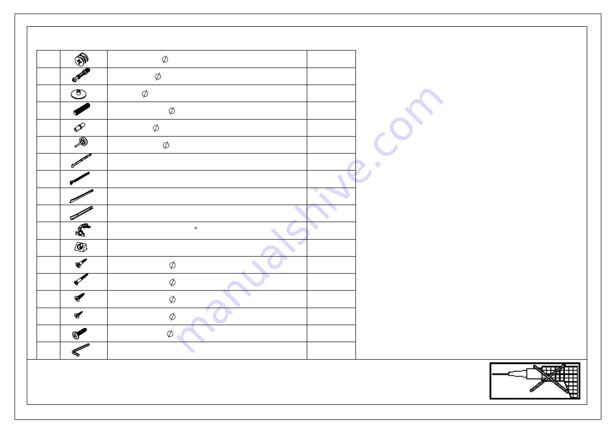 GWF CANYON SIDEBOARD Скачать руководство пользователя страница 4