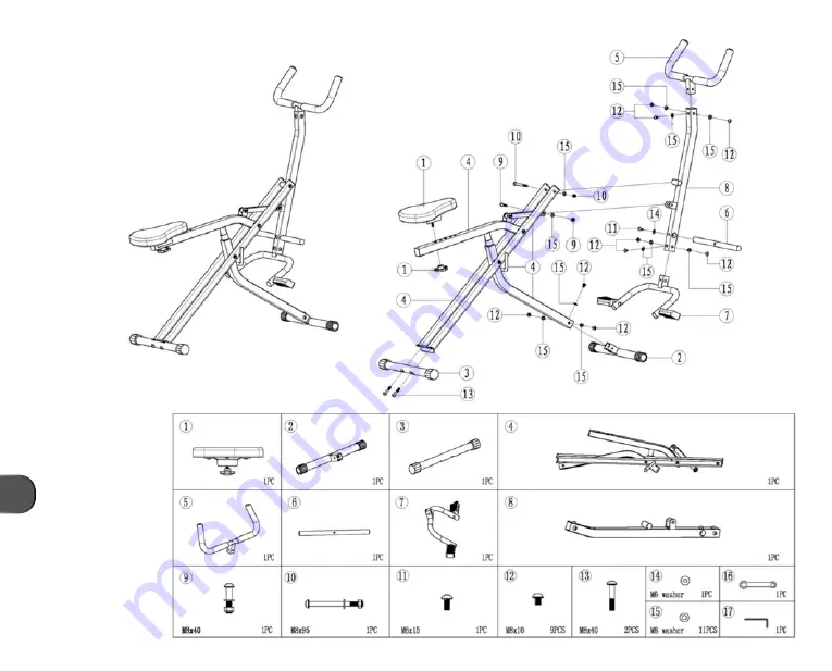 GYM form AB Booster Plus Instruction Manual Download Page 8