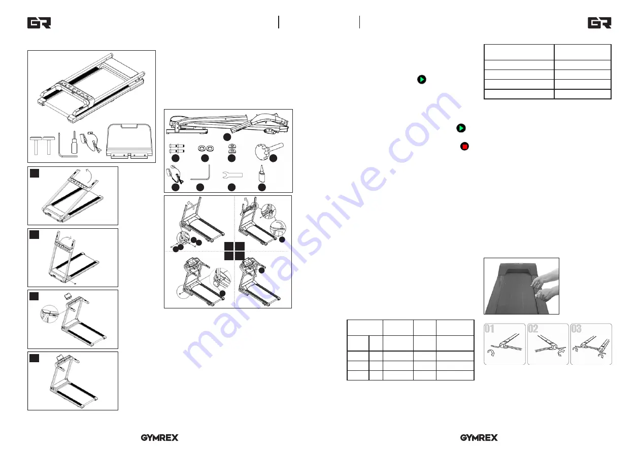 Gymrex GR-HG12 User Manual Download Page 15