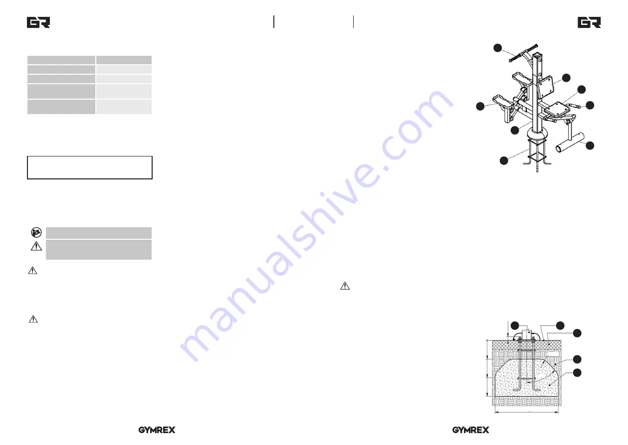 Gymrex GR-MG70 User Manual Download Page 5