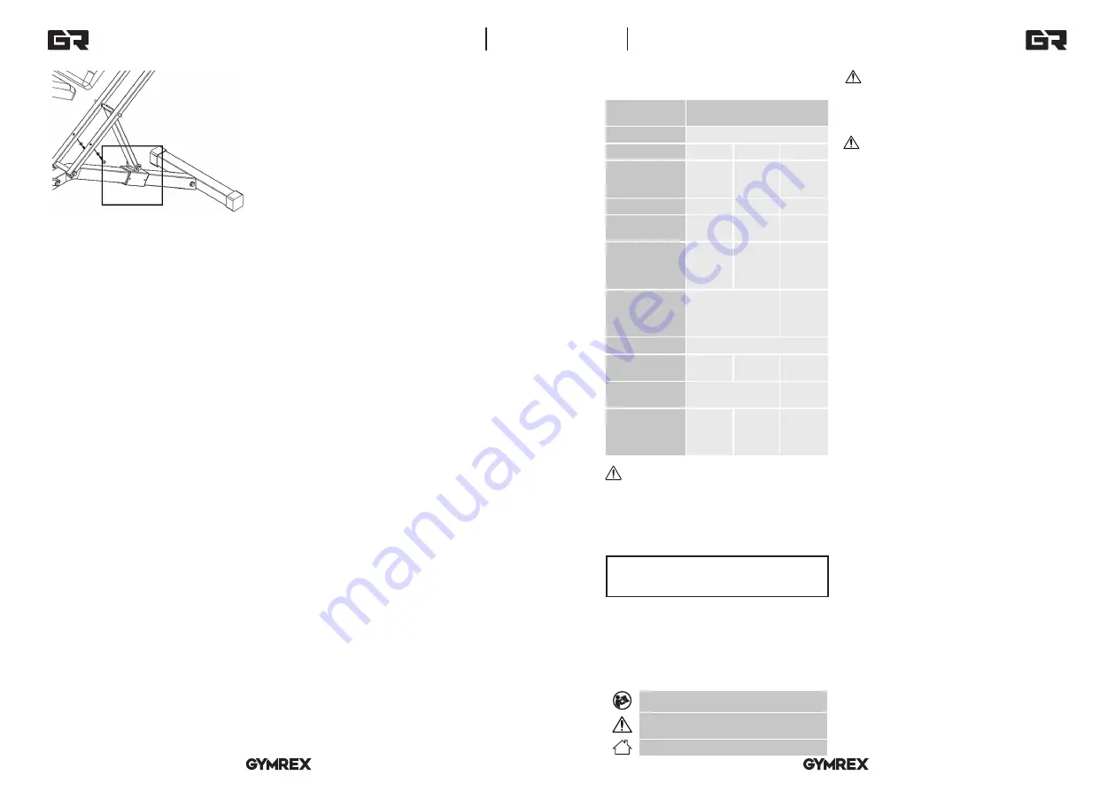 Gymrex GR-TB 53 Скачать руководство пользователя страница 22