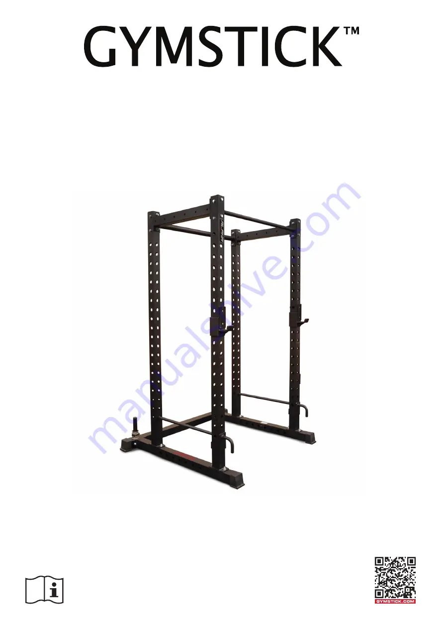 Gymstick ALPHA POWER RACK Скачать руководство пользователя страница 1