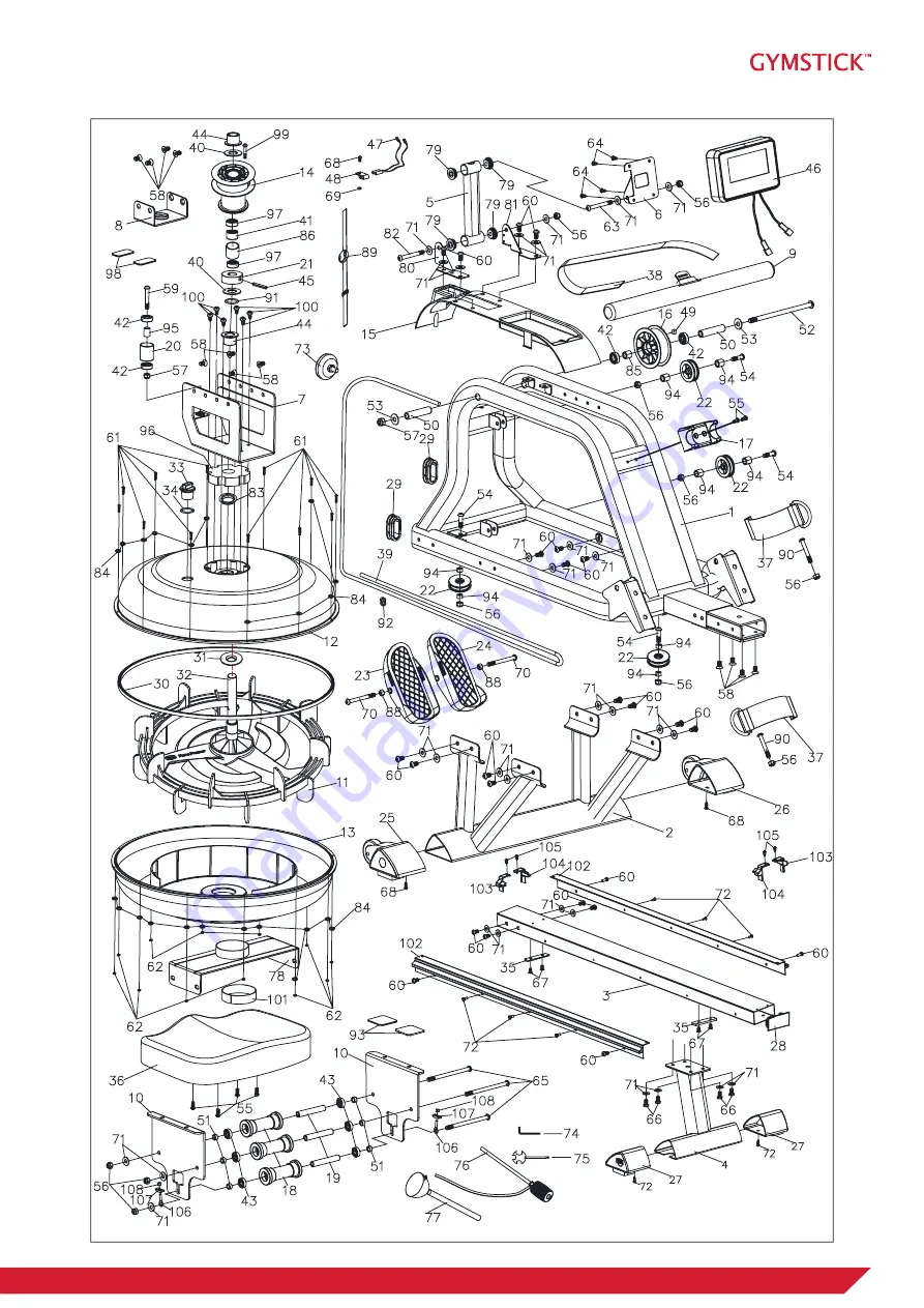 Gymstick H2O ROWER User Manual Download Page 4