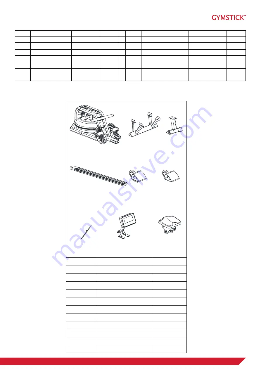 Gymstick H2O ROWER Скачать руководство пользователя страница 6