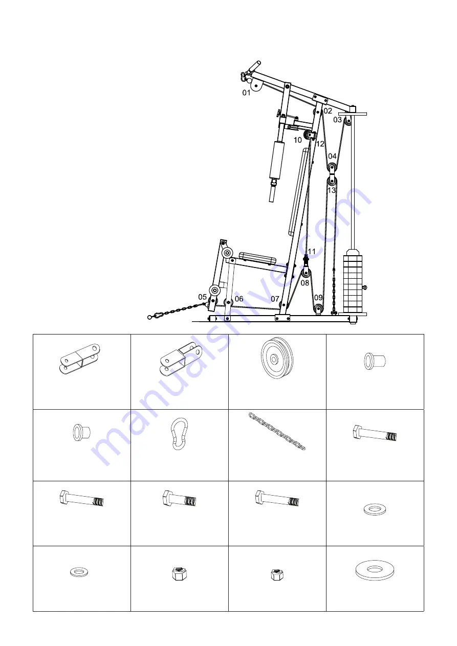 Gymstick HOME GYM2 Owner'S Manual Download Page 16