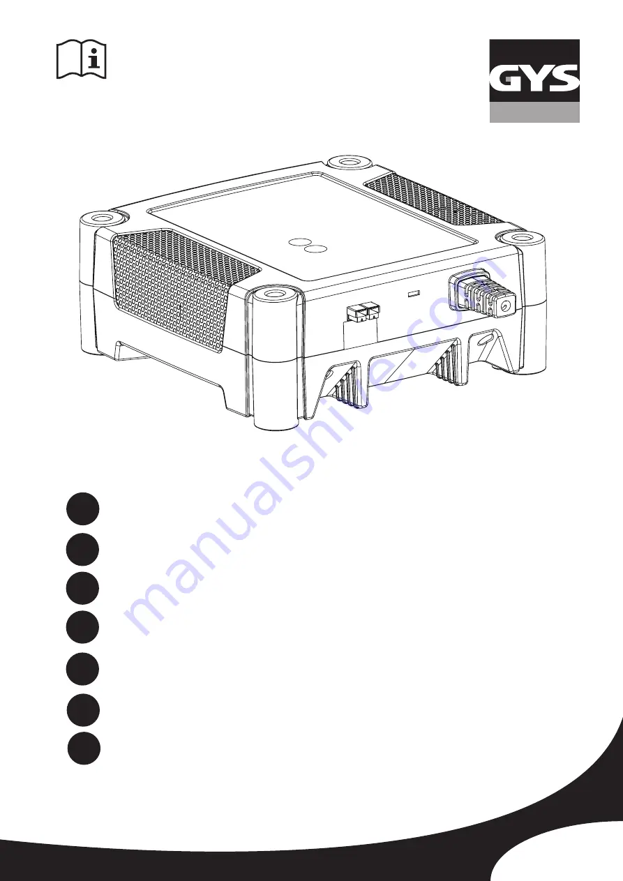 GYS 027060 Translation Of The Original Instructions Download Page 1