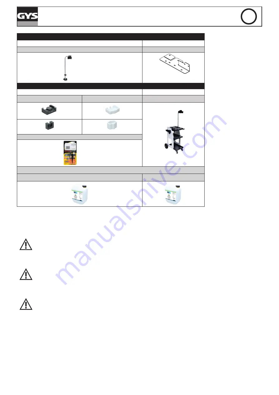 GYS 055599 Manual Download Page 55