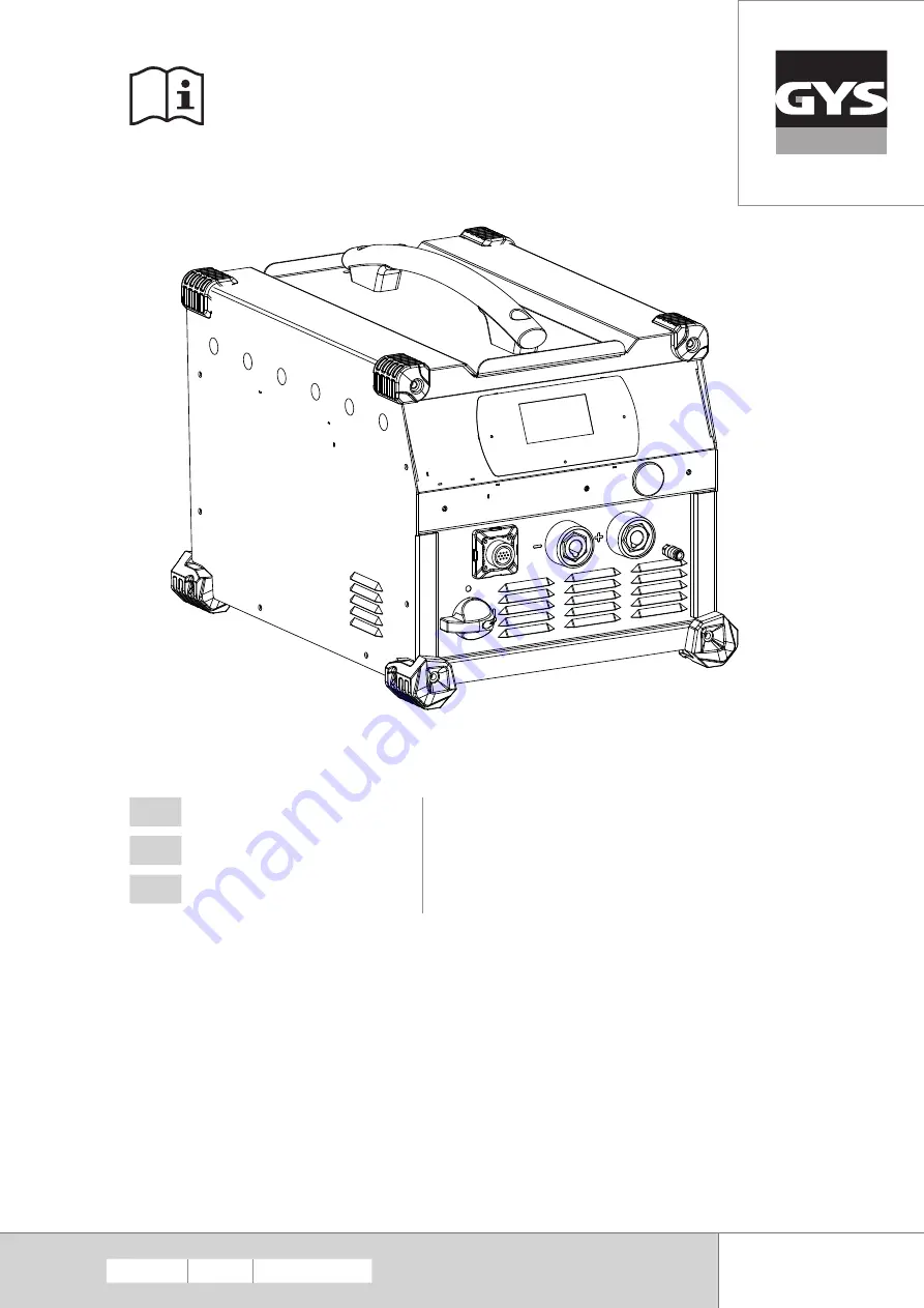 GYS 062207 Operating Manual Download Page 1