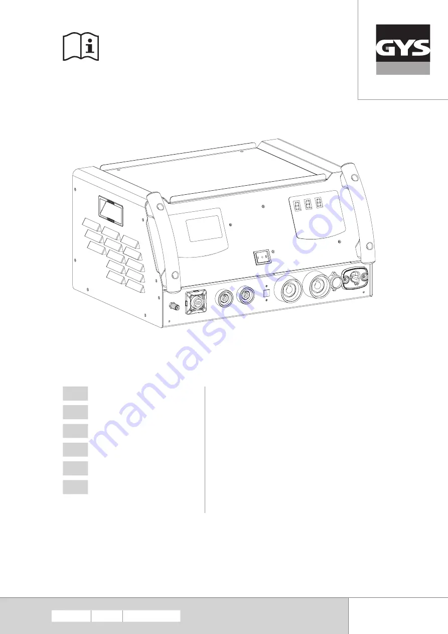 GYS 069824 Скачать руководство пользователя страница 1