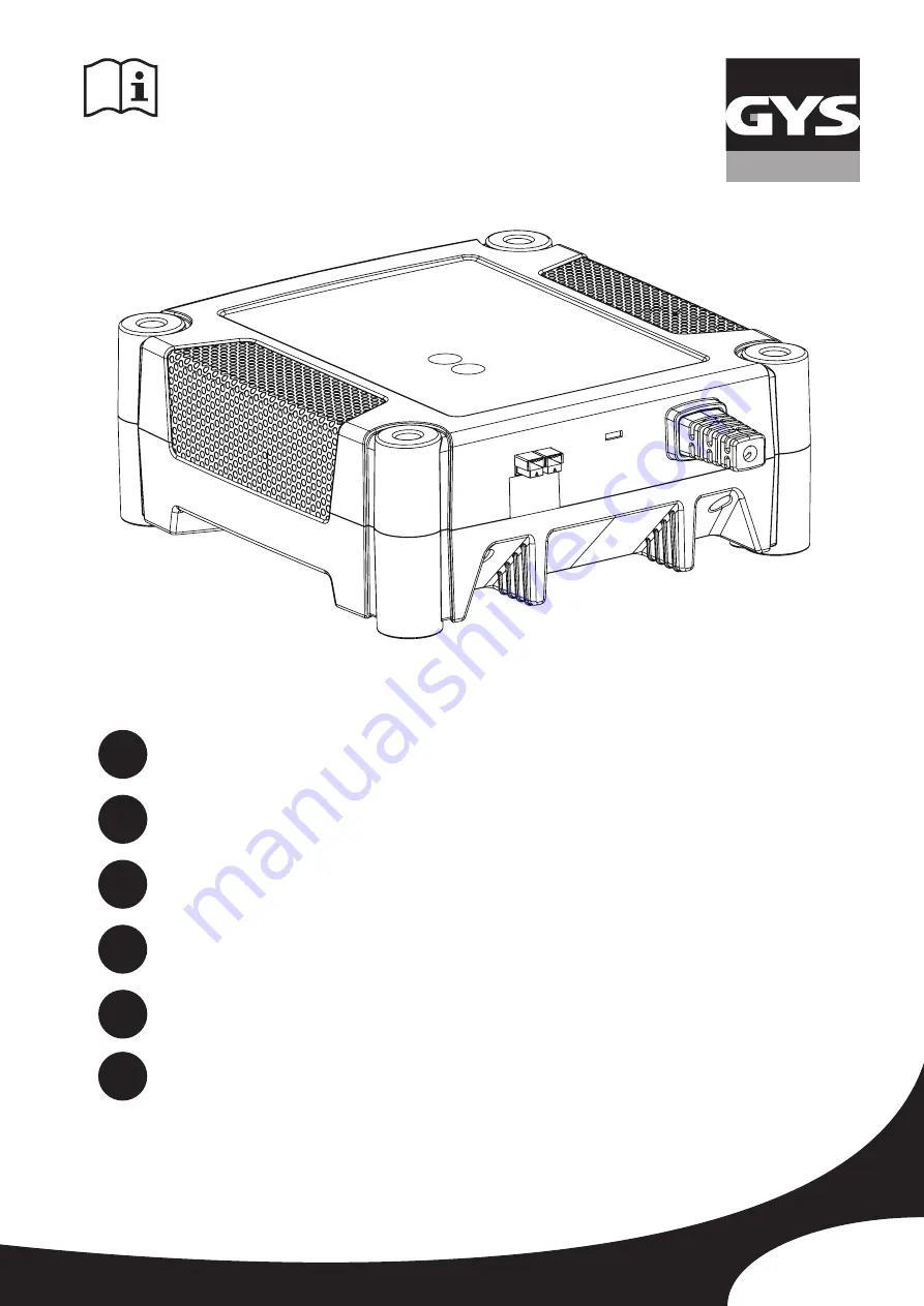 GYS 3154020026049 Manual Download Page 1