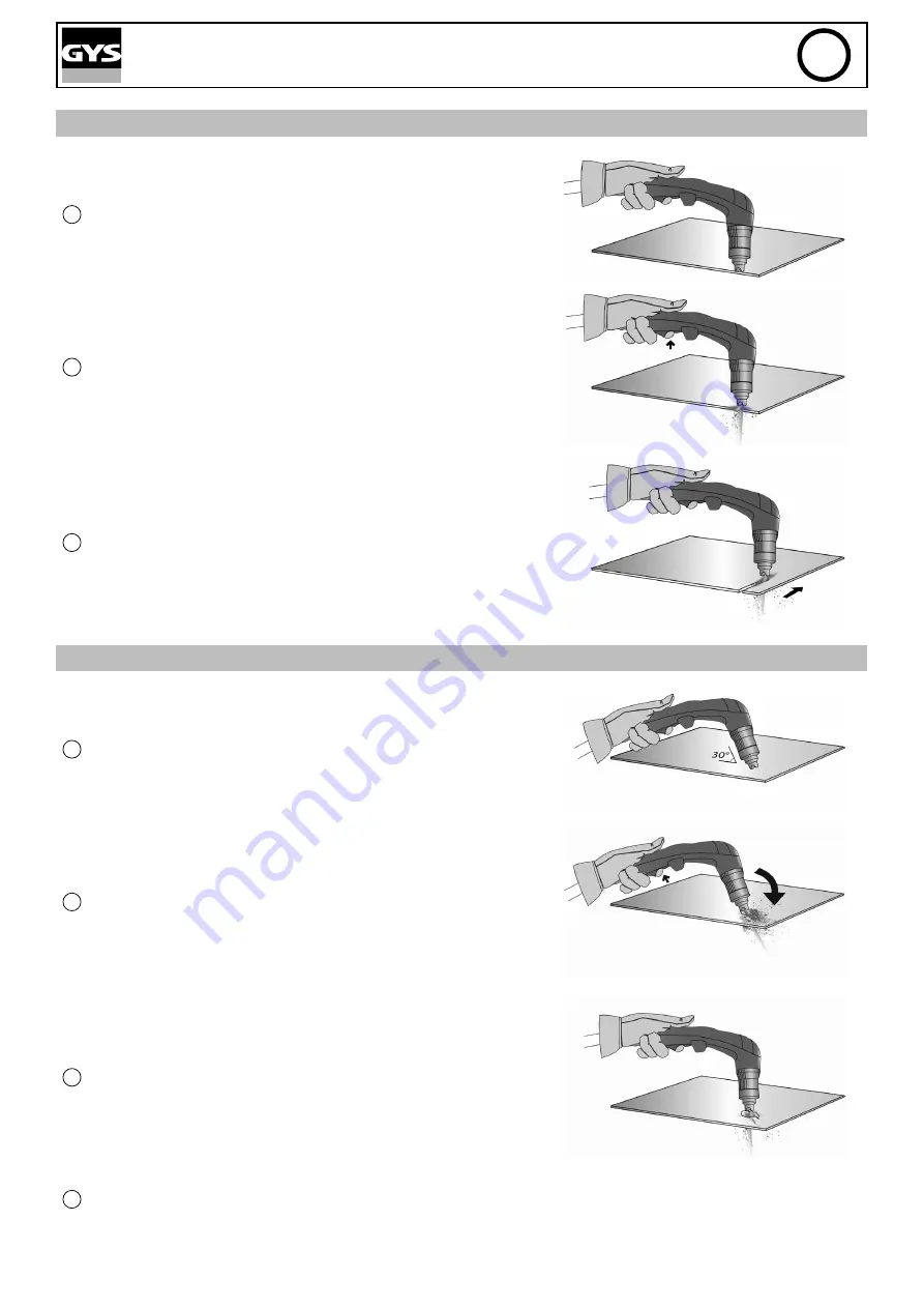 GYS EASYCUT K25 Manual Download Page 34