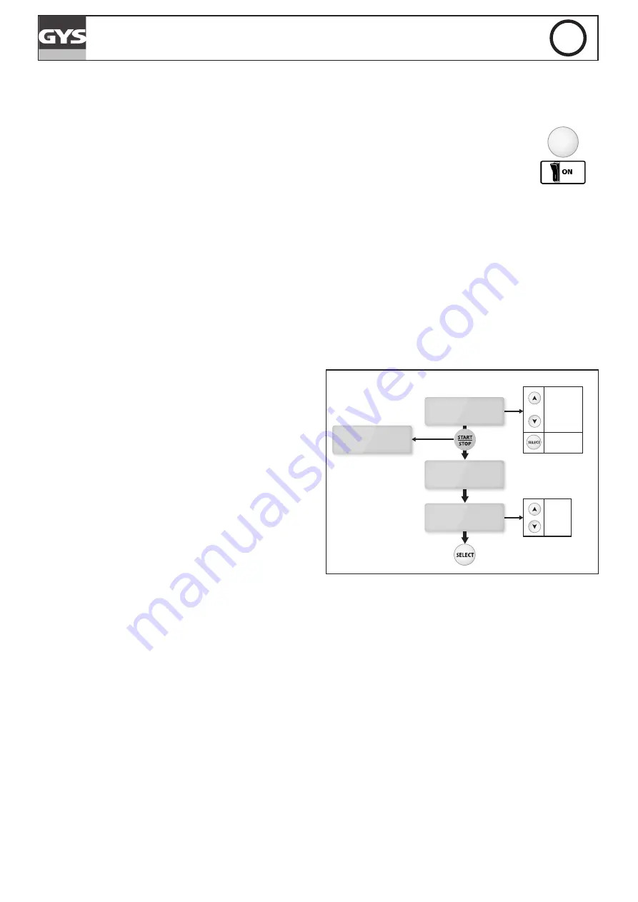 GYS GYSFLASH 100.12 HF Instruction Manual Download Page 38