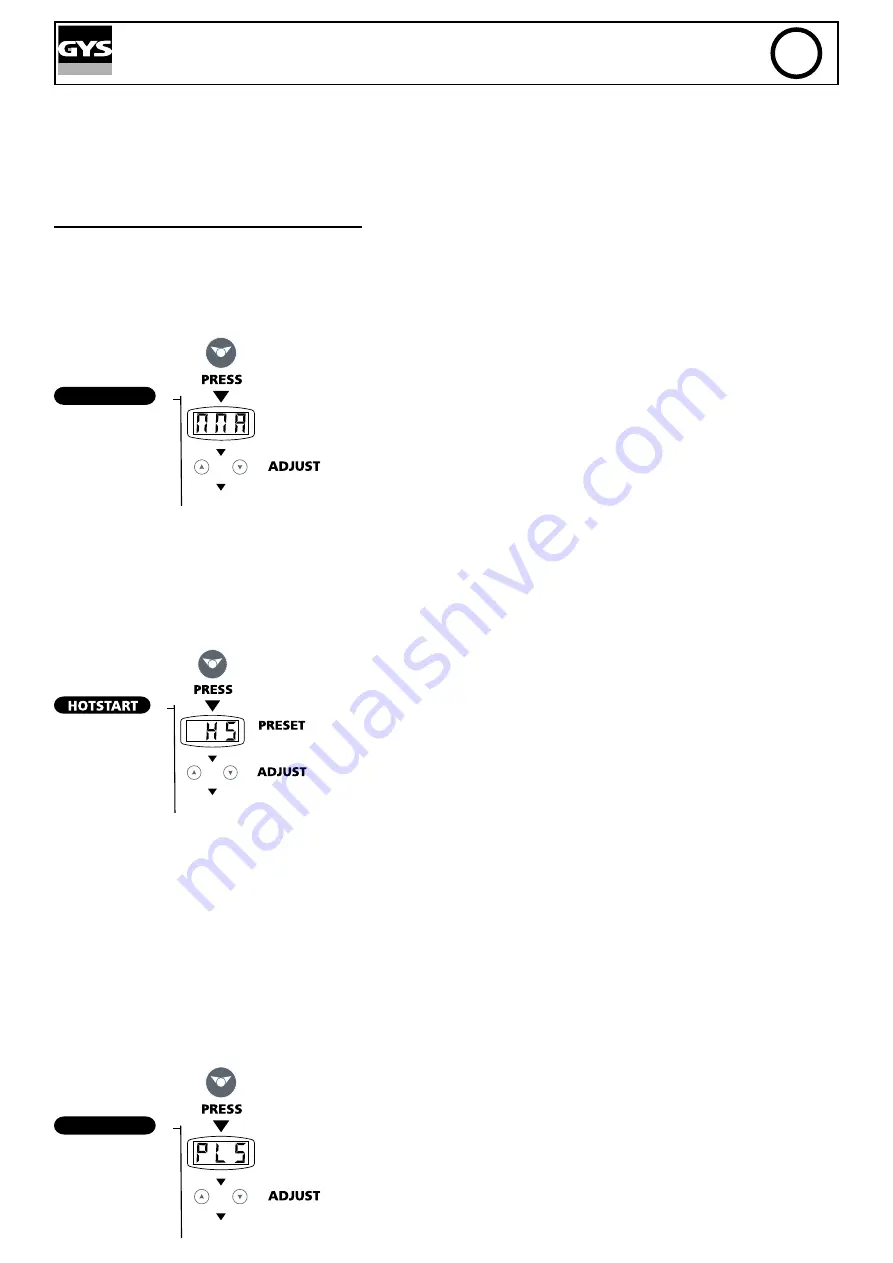 GYS GYSMI E163 Manual Download Page 23