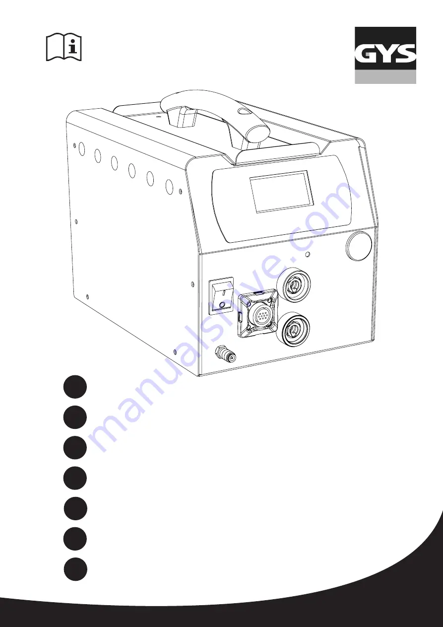 GYS GYSPOT ARCPULL 200 Manual Download Page 1