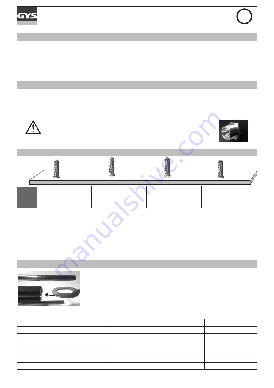 GYS GYSPOT ARCPULL 200 Manual Download Page 8