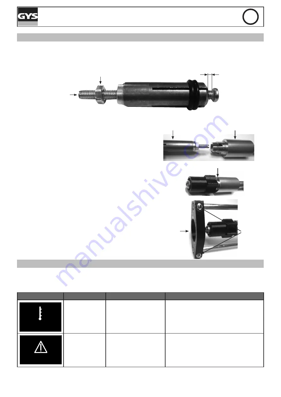 GYS GYSPOT ARCPULL 200 Скачать руководство пользователя страница 45