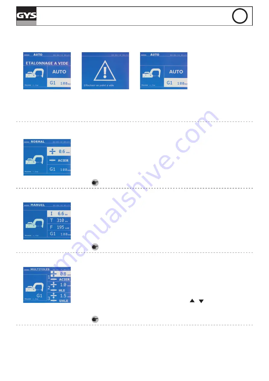 GYS GYSPOT PTI GENIUS Instruction Manual Download Page 91