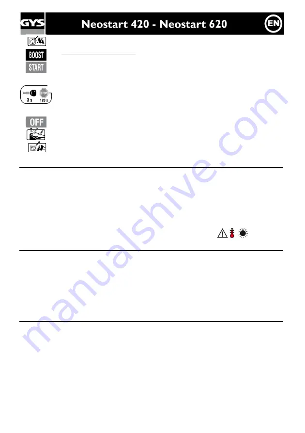 GYS NEOSTART 420 Скачать руководство пользователя страница 9