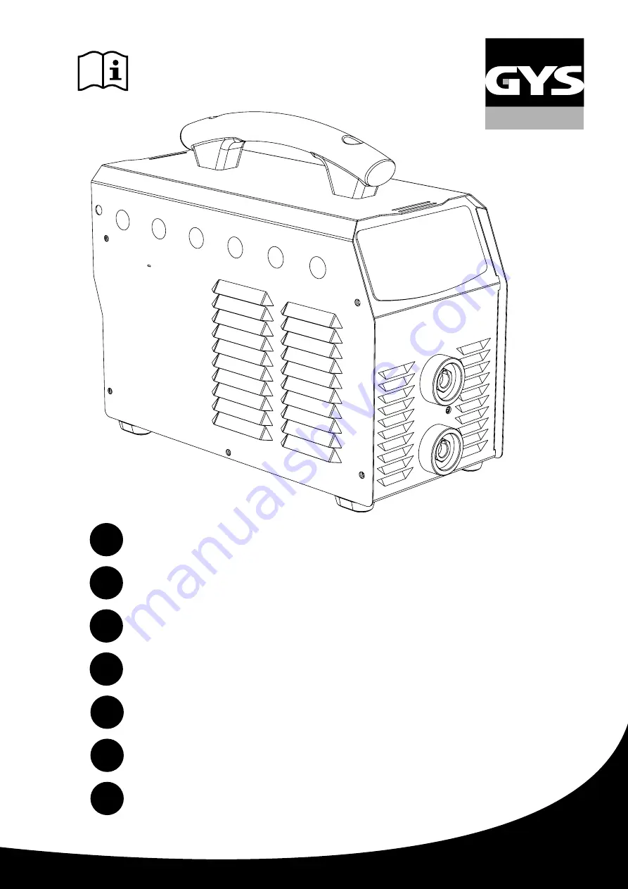 GYS PROGYS 183E Manual Download Page 1