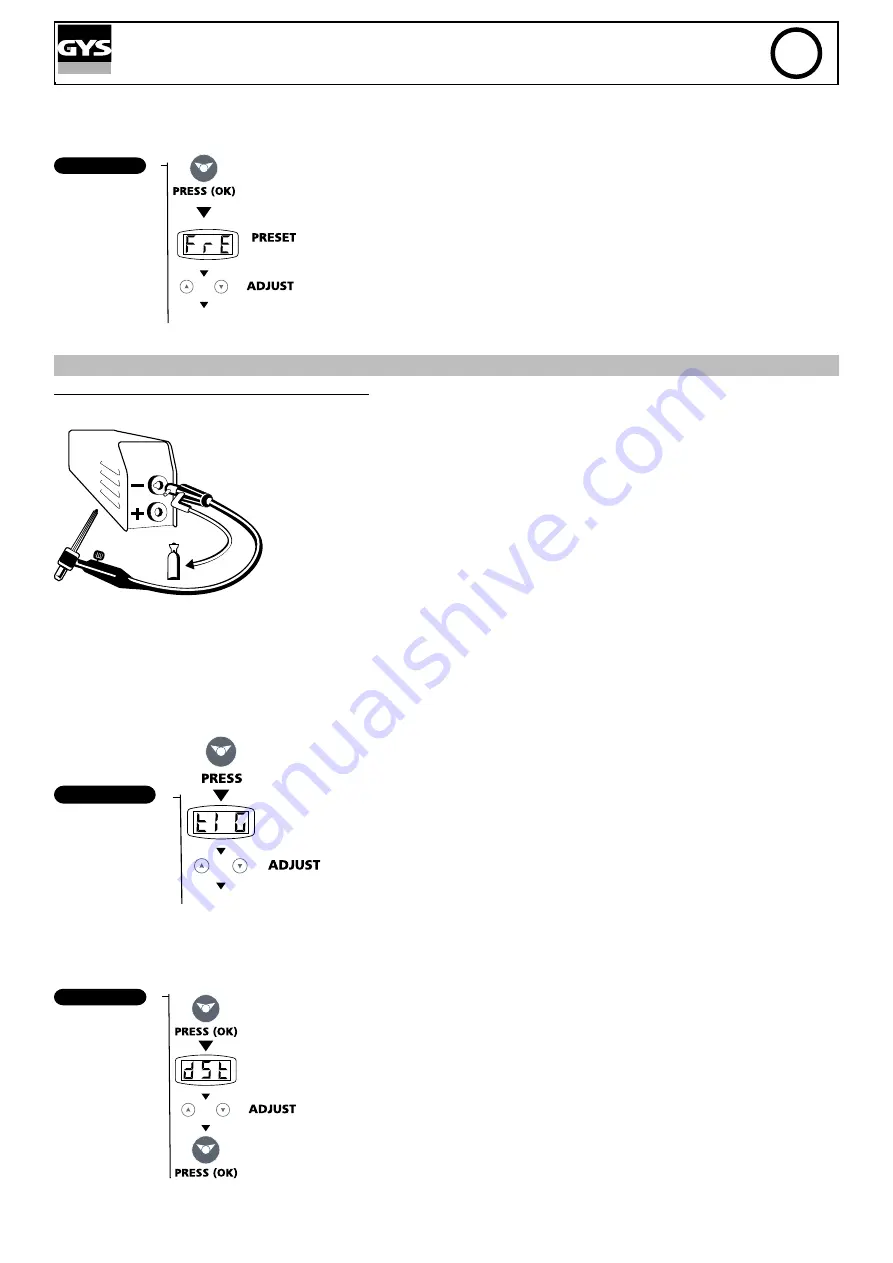 GYS PROGYS 183E Manual Download Page 16