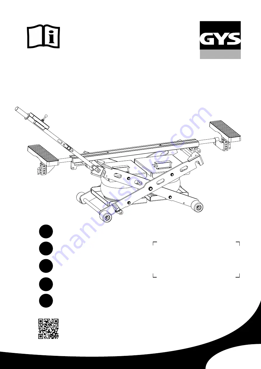 GYS SPOT LIFT PRO Manual Download Page 1