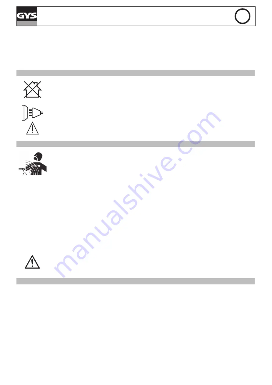 GYS TIG 168 DC HF Manual Download Page 24