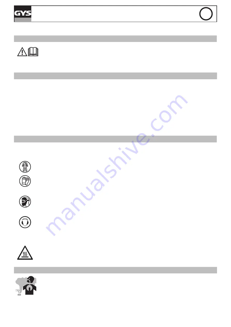 GYS TIG 220 AC/DC Скачать руководство пользователя страница 94