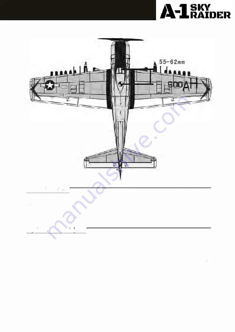 H-KING A-1 SKY RAIDER Instruction Manual Download Page 9