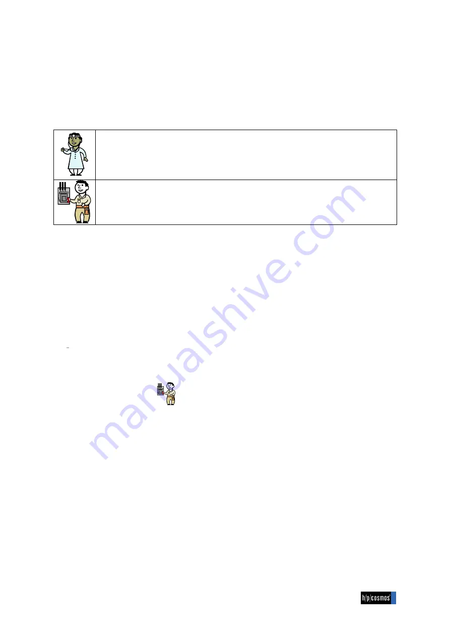 h/p/cosmos Robowalk expander F-M Original Directions For Use Download Page 20