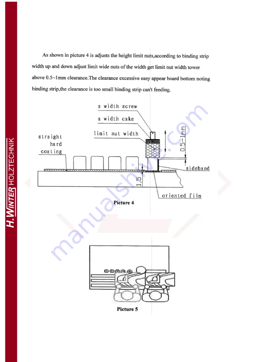 H. Winter CONTOUR 350 DELUXE Operation Manual Download Page 15