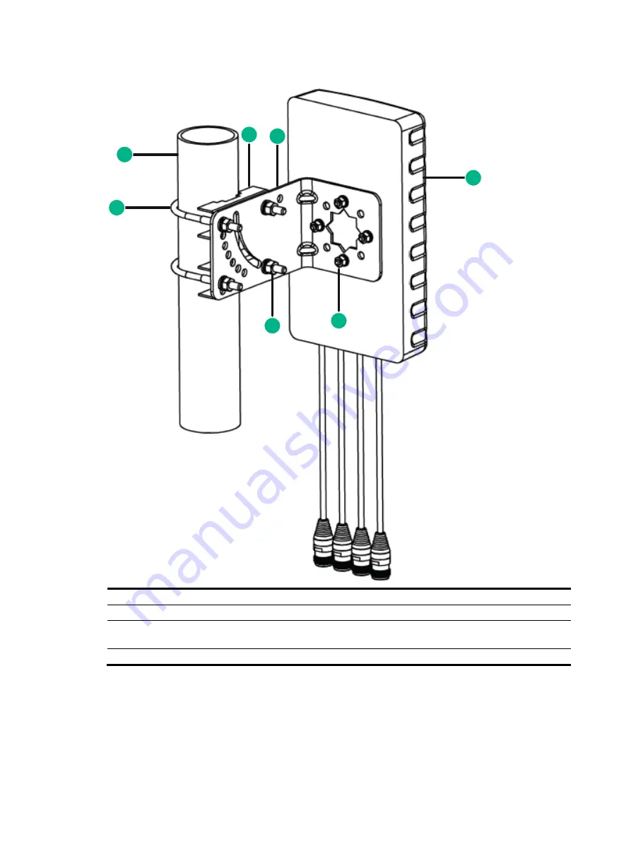 H3C ANT-5014P-M4 Installation Manual Download Page 6