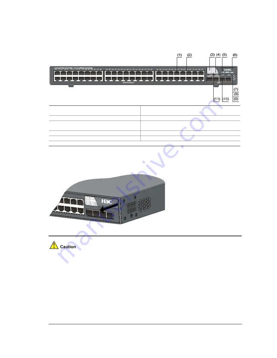 H3C H3C S5800-32F Скачать руководство пользователя страница 14