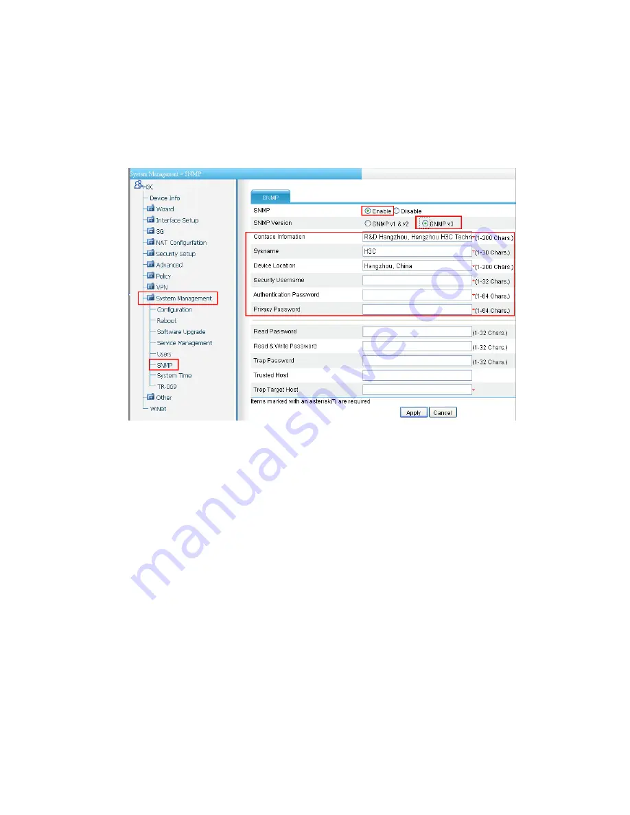 H3C MSR 900 Quick Start Manual Download Page 43