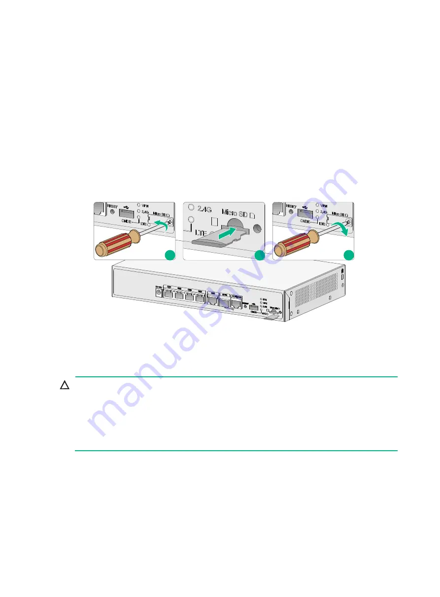 H3C MSR810 Скачать руководство пользователя страница 22