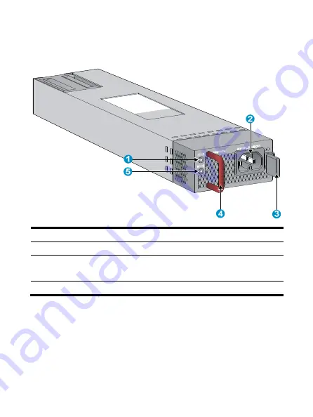 H3C PSR1800-56A User Manual Download Page 6