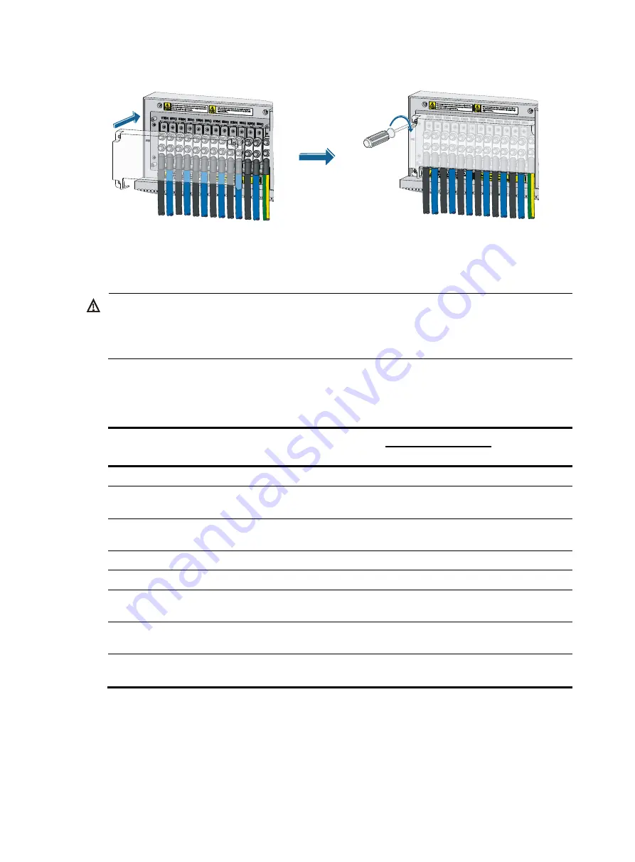 H3C S12500 Series Installation Manual Download Page 58