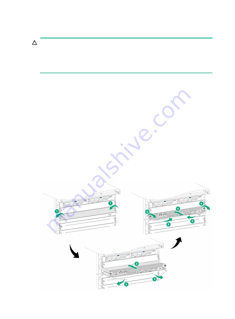 H3C S12516CR Installation, Quick Start Download Page 12