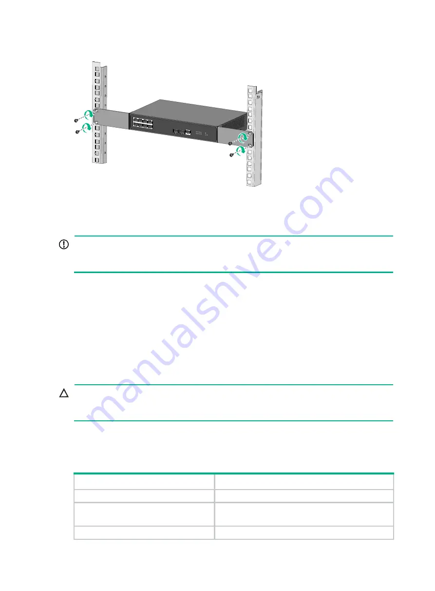 H3C S3100V3-EI Series Installation Manual Download Page 16