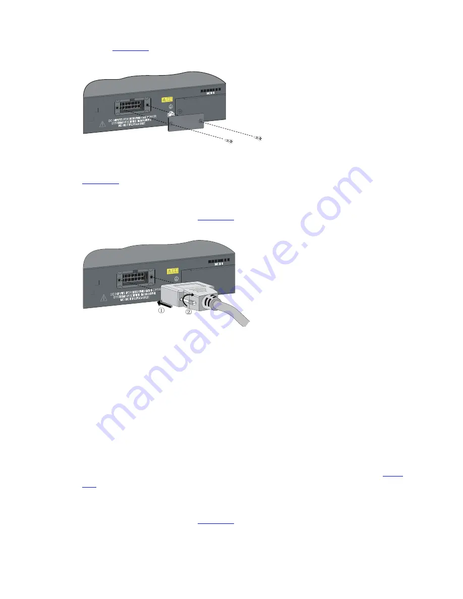 H3C S5500-28 C-EI-DC Installation Manual Download Page 55