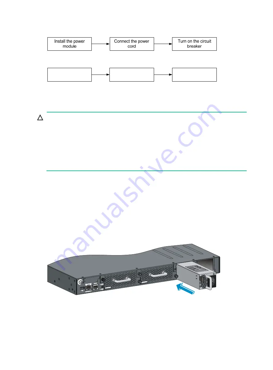 H3C S5830V2 series Installation Manual Download Page 23