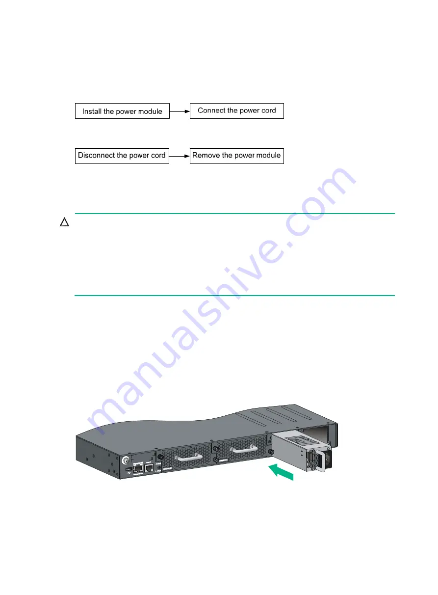 H3C S6520-42QF-EI Installation Manual Download Page 21