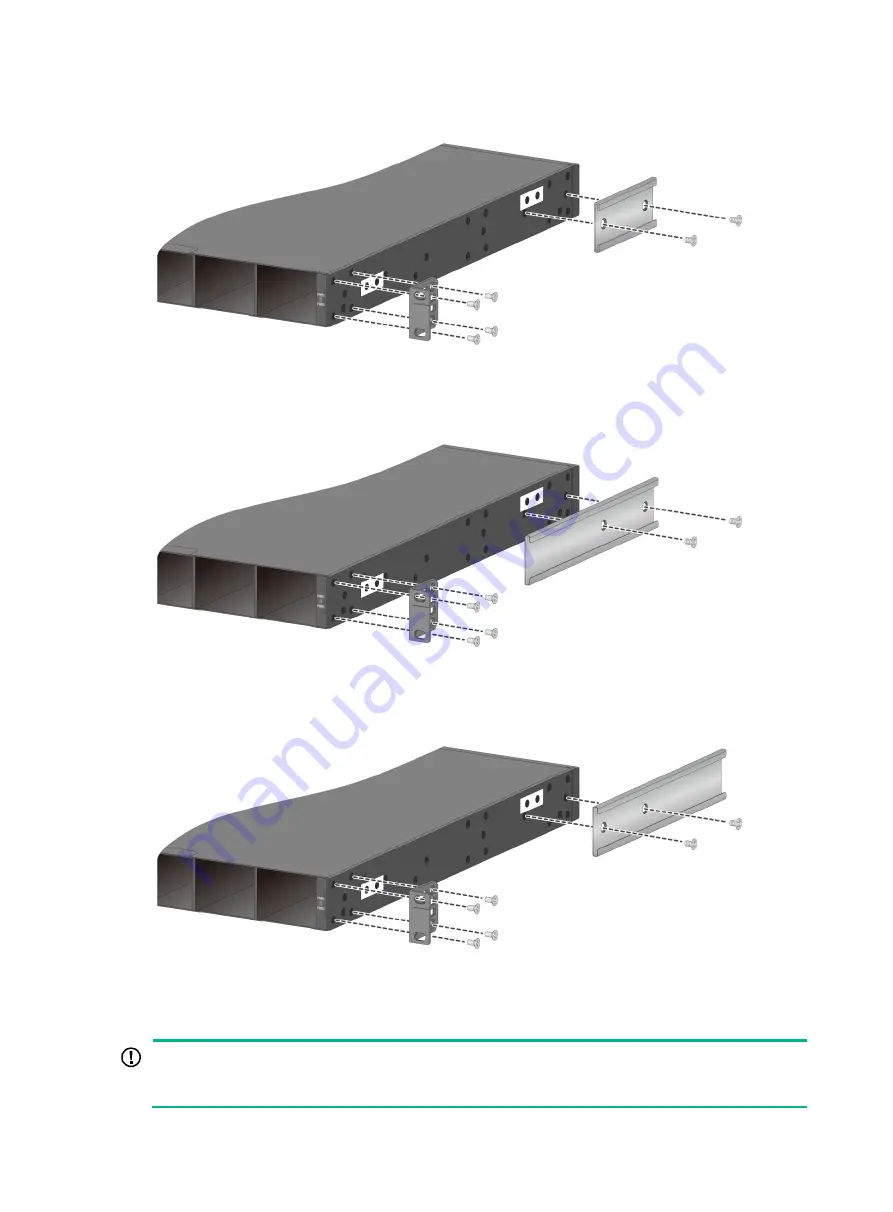 H3C S6825 Series Installation Manual Download Page 19