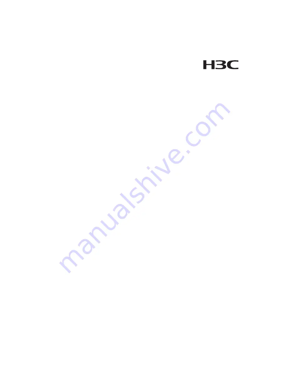 H3C S7506 Installation Manual Download Page 1