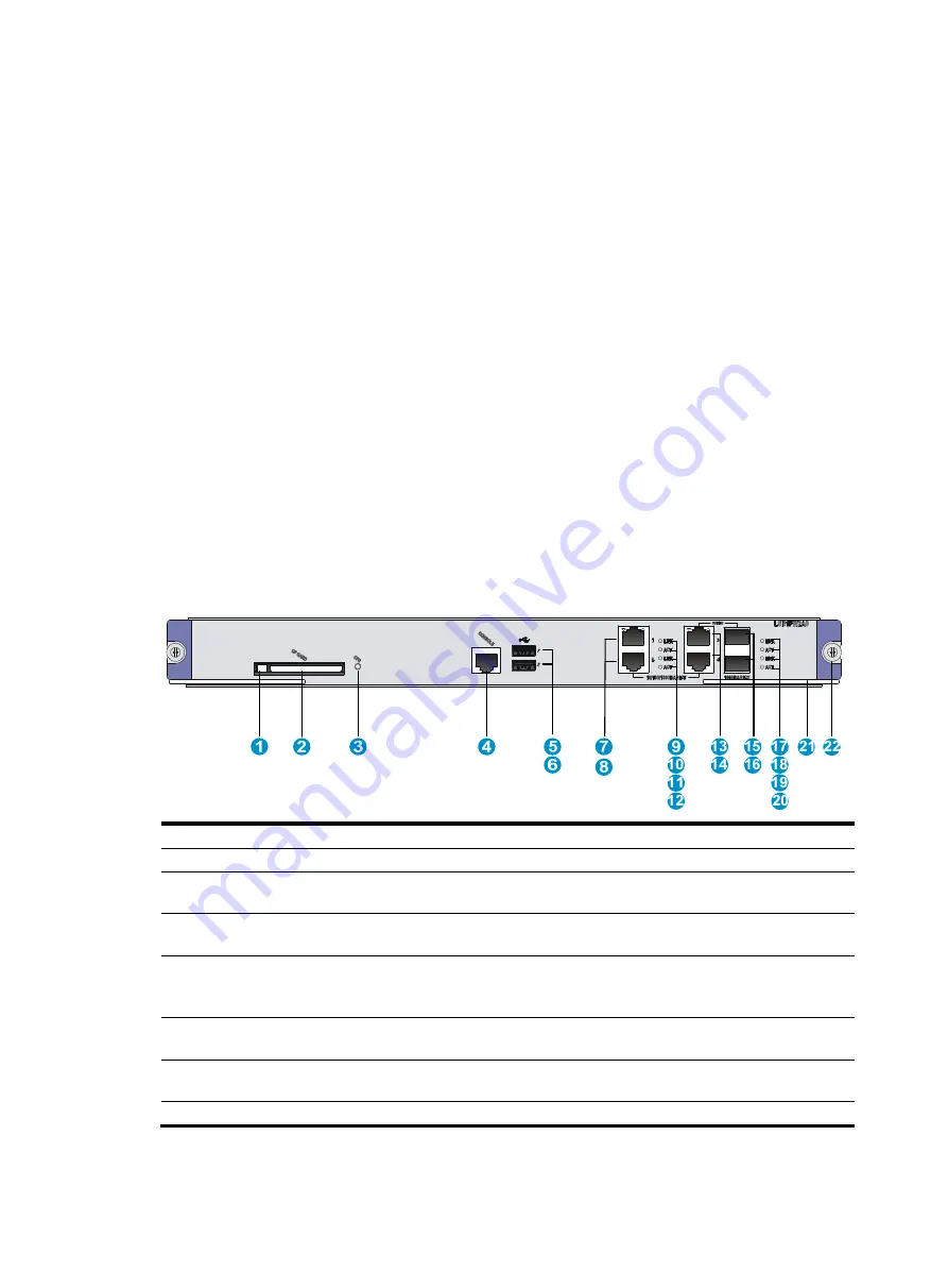 H3C S9500 LSB1FW2A0 Card Manual Download Page 1