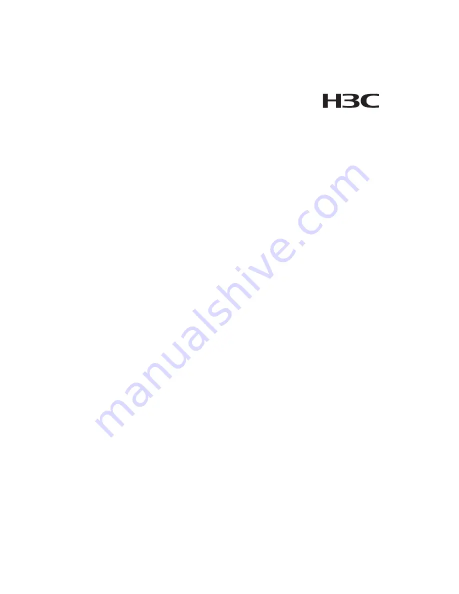 H3C S9505 SRP Installation Manual Download Page 1