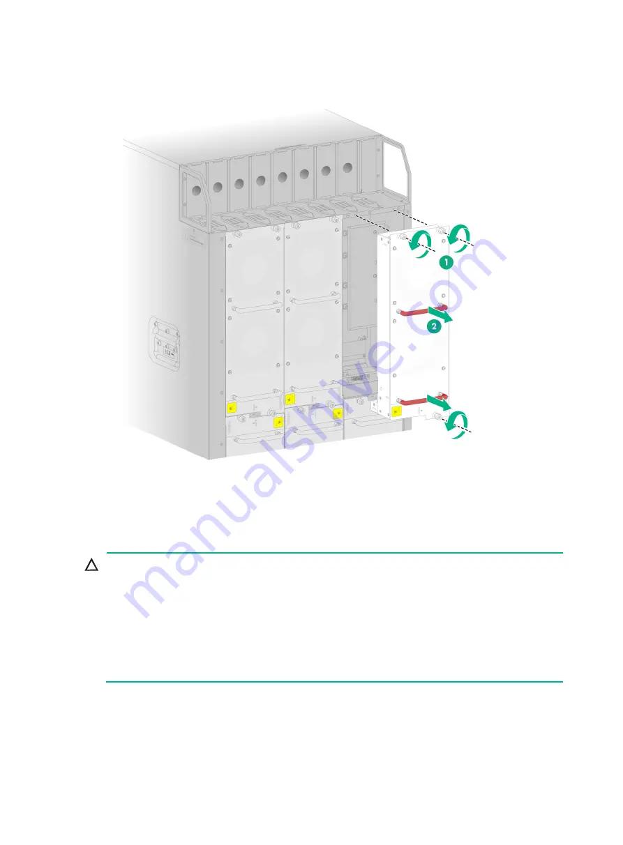 H3C SecPath M9000-AI-E8 Installation Manual Download Page 25